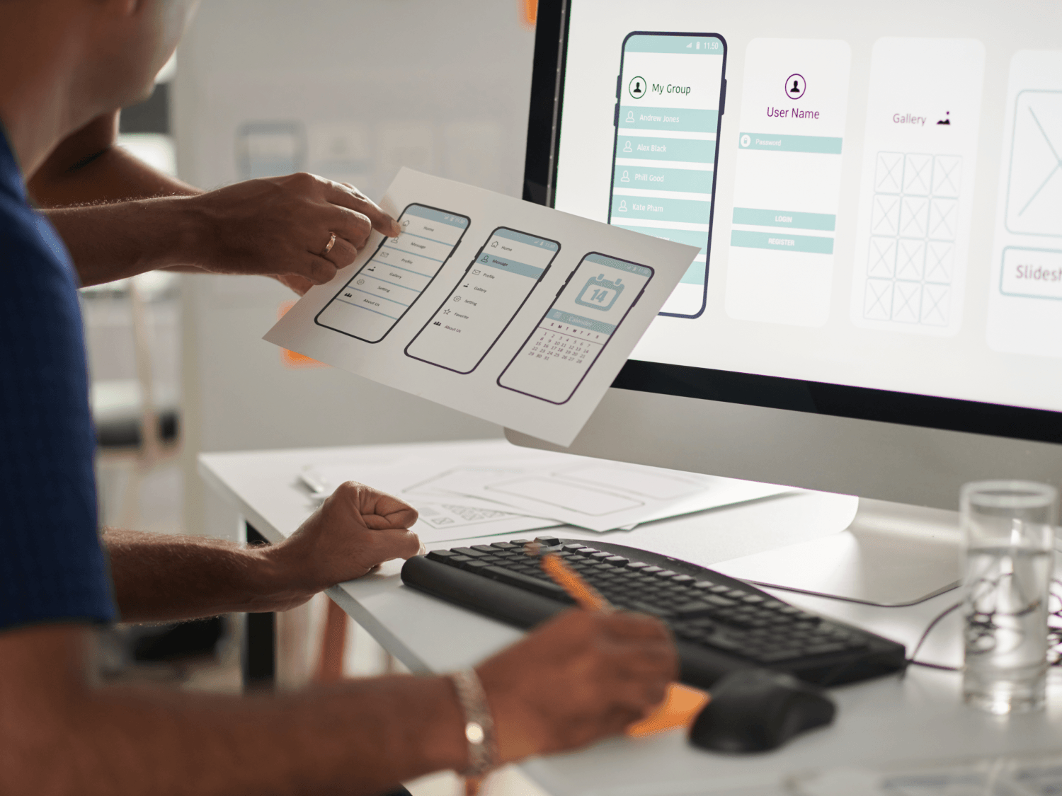 UX - UI დიზაინი